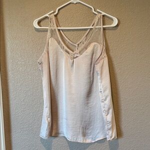 Maurices Cream Lace Camisole Top